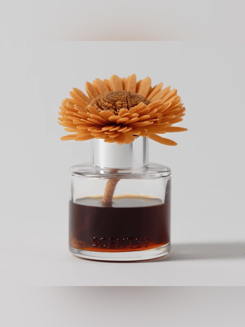 NWT Scentsy Smoked Honey Apple - Stunning Sunflower Fragrance Flower